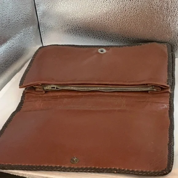 Vintage 50s  Alligator Leather Bag - Picture 4 of 4